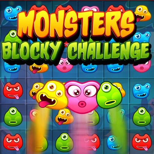 Monsters Blocky Challenge game thumbnail
