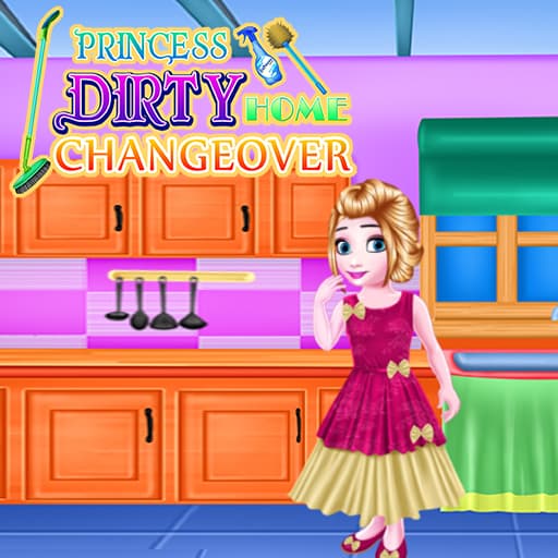 Princess Dirty Home Changeover game thumbnail