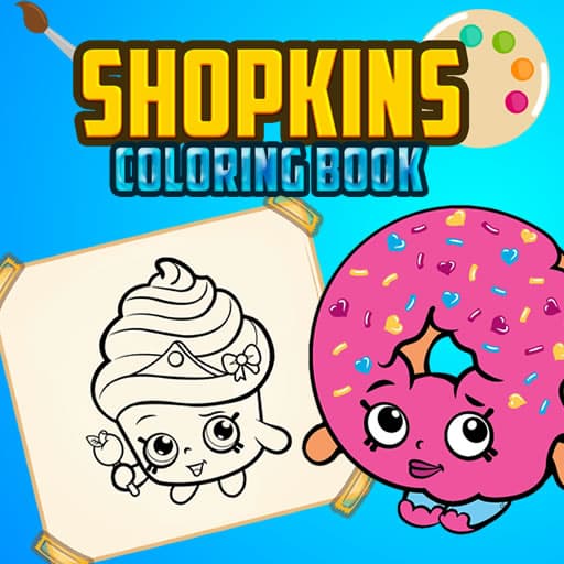 Shopkins Coloring Book game thumbnail