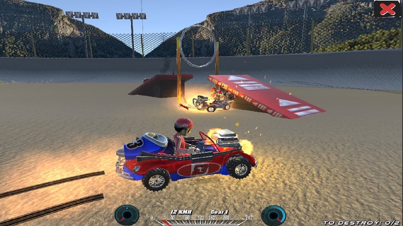 Demolition Cartoon Car Crash Derby game thumbnail