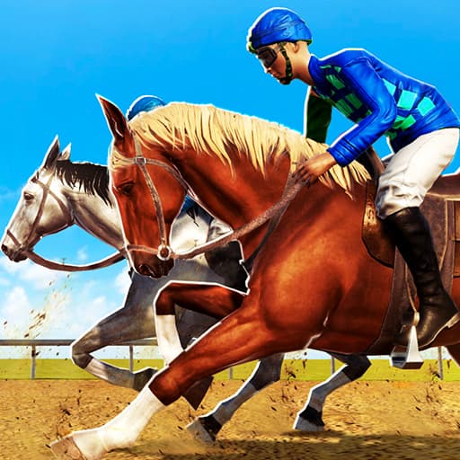 Horse Racing Games 2020 Derby Riding Race 3d game thumbnail