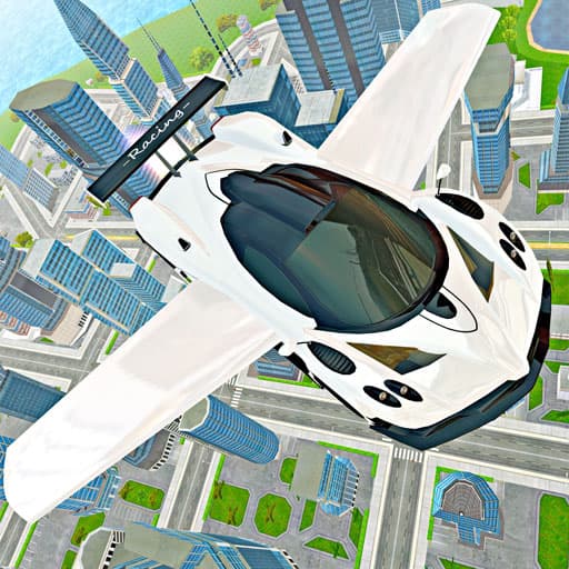 Flying Car Real Driving game thumbnail
