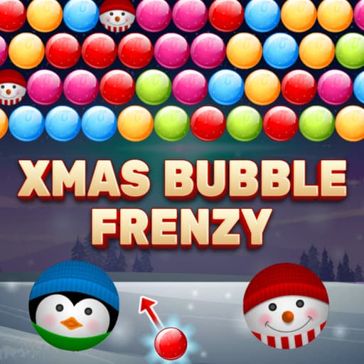 Xmas Bubble Frenzy game thumbnail