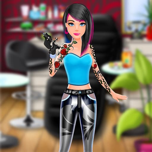 PRINCESS TATTOO SALON game thumbnail