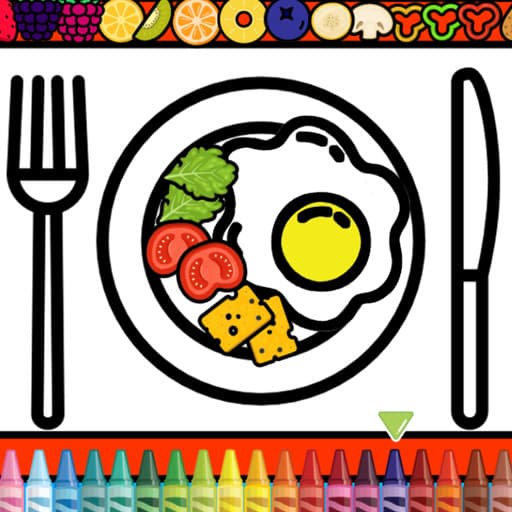 Color and Decorate Dinner Plate game thumbnail