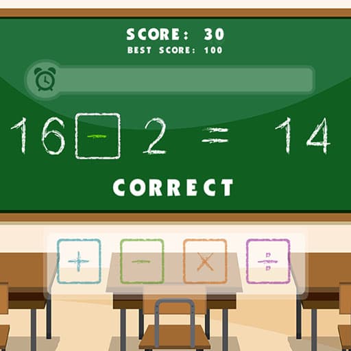 Math Signs Game game thumbnail