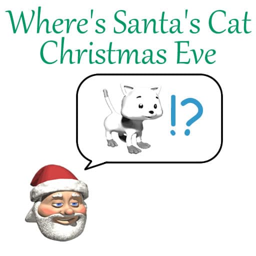 Where's Santa's Cat Christmas Eve game thumbnail