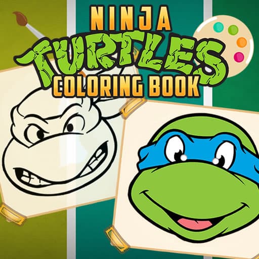 Ninja Turtles Coloring Book game thumbnail