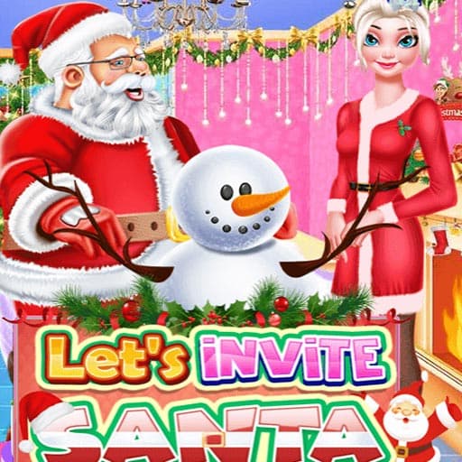 Lets Invite Santa game thumbnail