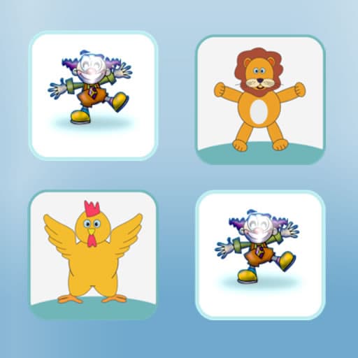 Happy Animals Memory Game game thumbnail