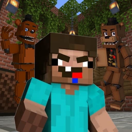 Noob vs 1000 Freddys game thumbnail