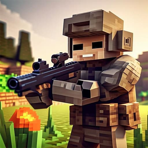 Pixel Village Battle 3D.IO game thumbnail