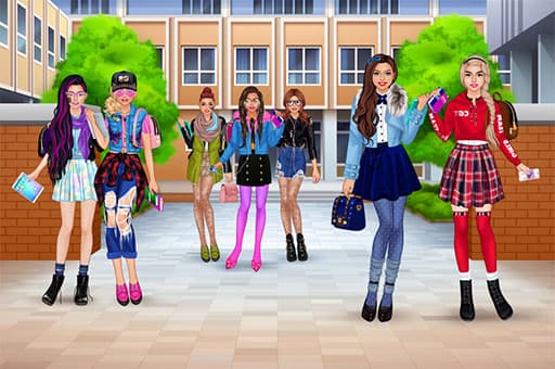 High School BFFs Girls Team game thumbnail