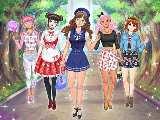 High School Anime Dress Up game thumbnail