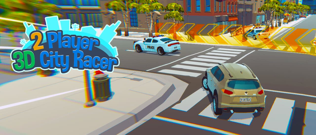 2 Player 3D City Racer game thumbnail