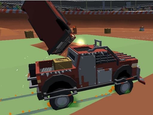 Pixel Car Cash Demolition v1 game thumbnail
