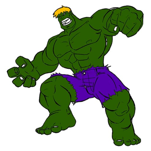 Coloring Heroes game thumbnail