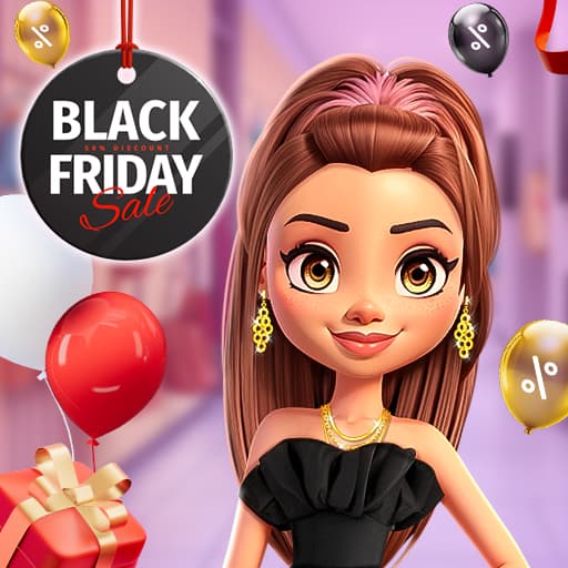 Lovie Chics Black Friday Shopping game thumbnail