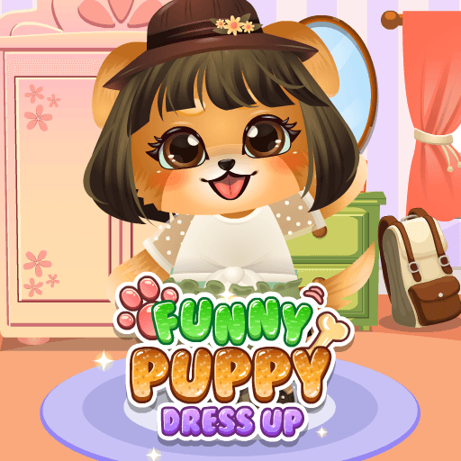 Funny Puppy Dressup game thumbnail