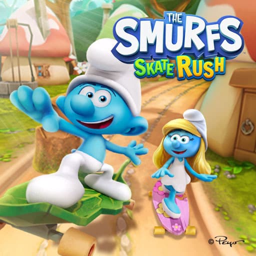 The Smurfs Skate Rush game thumbnail