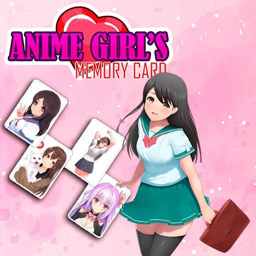 ANIME GIRLS MEMORY CARD game thumbnail
