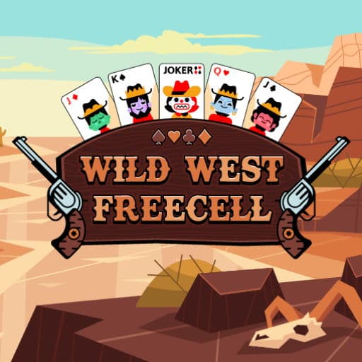 Wild West Freecell game thumbnail