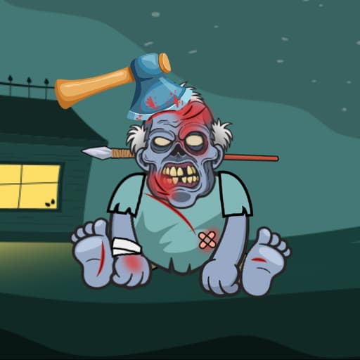 Kick The Zombie JulGames game thumbnail