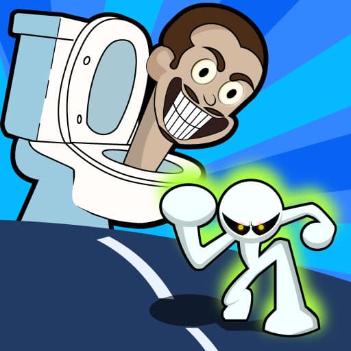 Stickman vs Skibidi Toilet game thumbnail