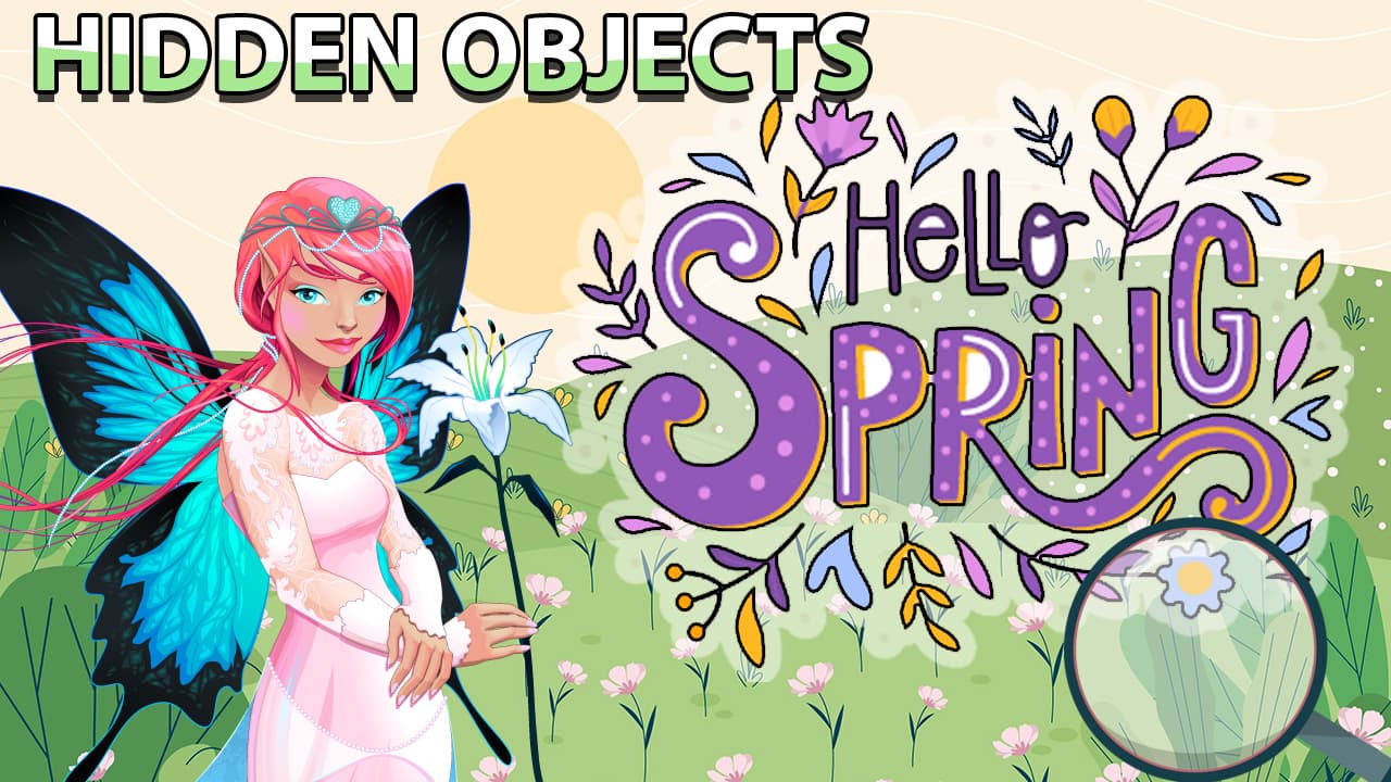 Hidden Objects Hello Spring game thumbnail
