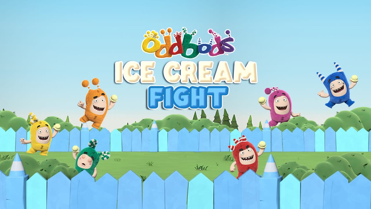 Oddbods Ice Cream Fight game thumbnail