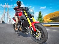 Traffic Rider Moto Bike Racing game thumbnail