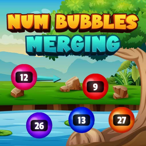 Num Bubbles Merging game thumbnail