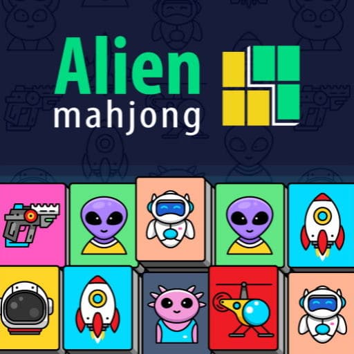 Alien Mahjong game thumbnail