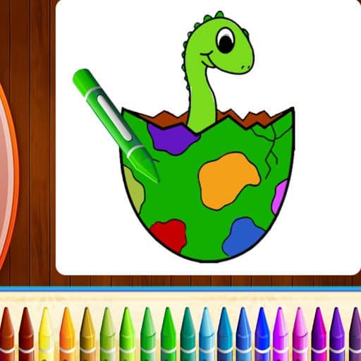 Dinosaurs Coloring Book Part I game thumbnail
