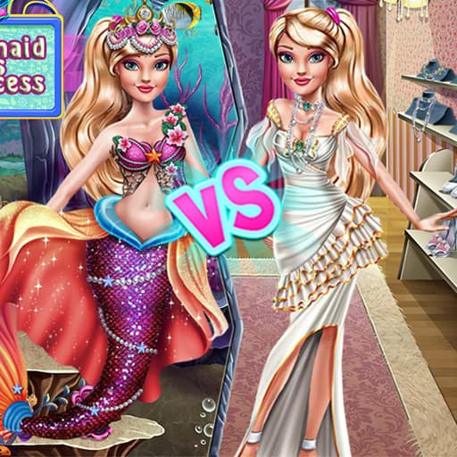 Ellie Mermaid Vs Princess game thumbnail