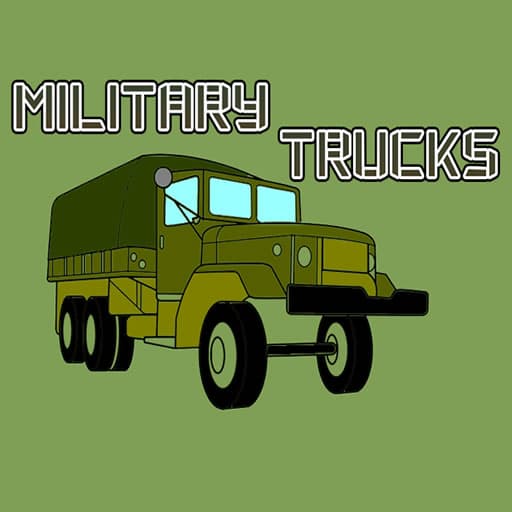 Military Trucks Coloring game thumbnail