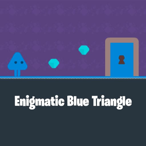 Enigmatic Blue Triangle game thumbnail