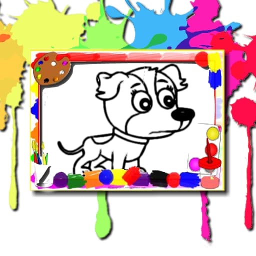 Dogs Coloring Book game thumbnail