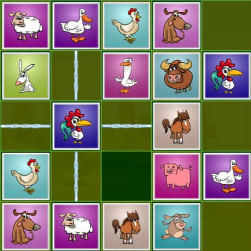 Farm Animals Matching Puzzles game thumbnail