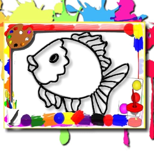 Fish Coloring Book game thumbnail