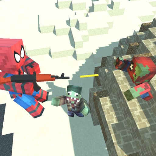 Block Craft Zombie Attack game thumbnail