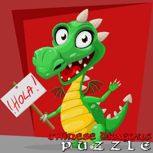 Chinese Dragons Puzzle game thumbnail