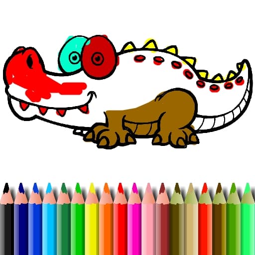 BTS Aligator Coloring game thumbnail