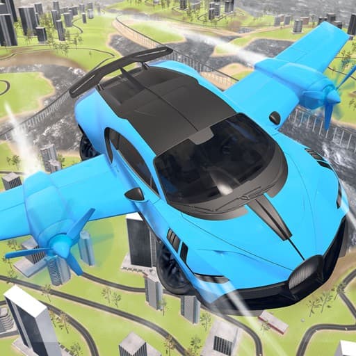 Real Sports Flying Car 3d game thumbnail