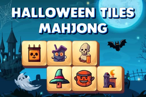 Halloween Tiles Mahjong game thumbnail