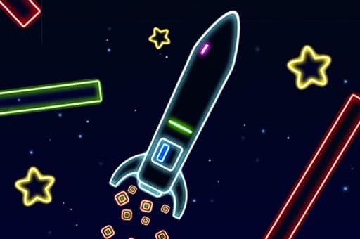 Neon Rocket game thumbnail