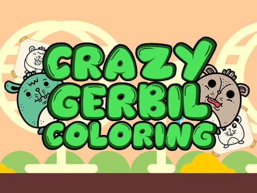 Crazy Gerbil Coloring game thumbnail