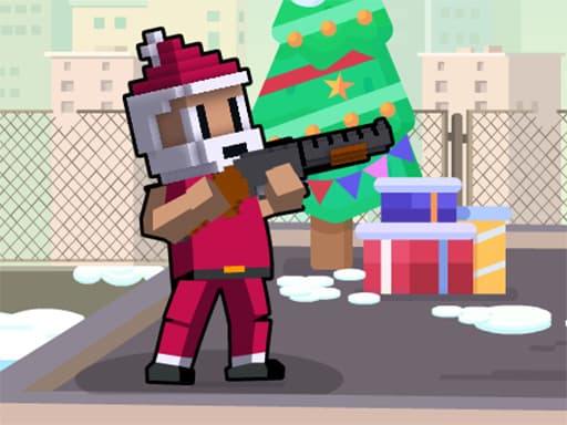 Xmas Rooftop Battles game thumbnail