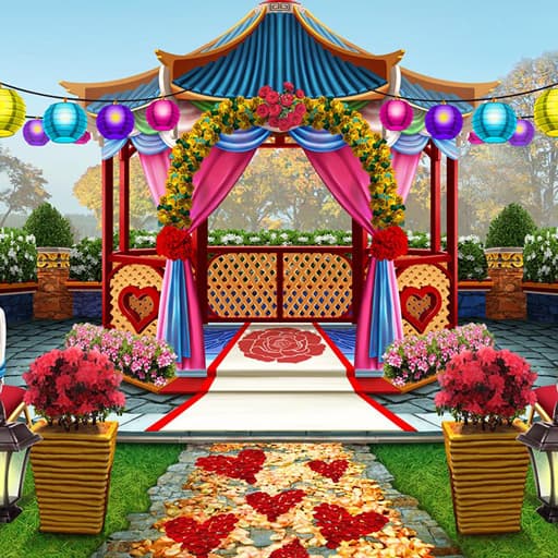 Mary Knots Garden Wedding Hidden Object game thumbnail