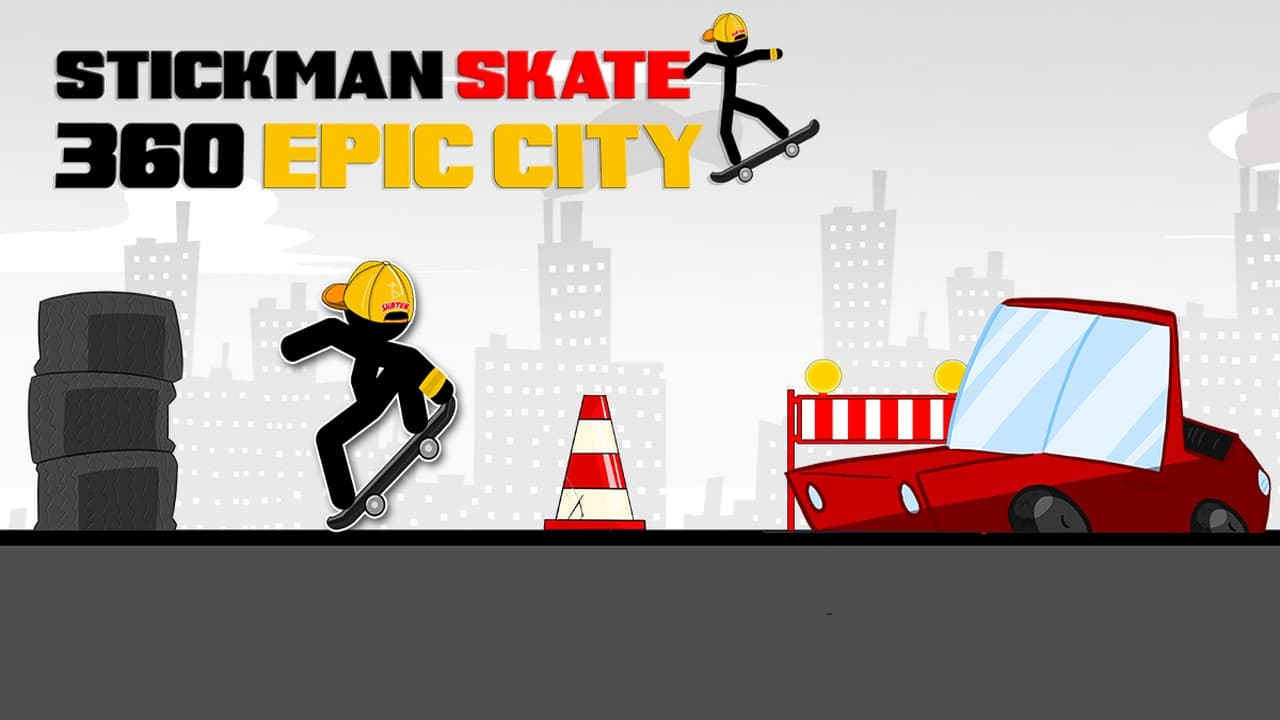 Stickman Skate 360 Epic City game thumbnail
